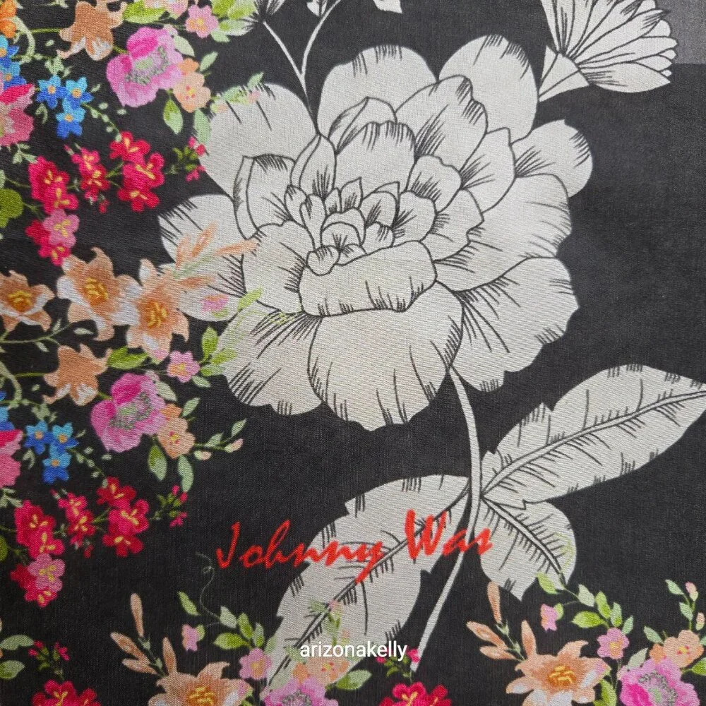 Johnny Was Silk Scarf #13